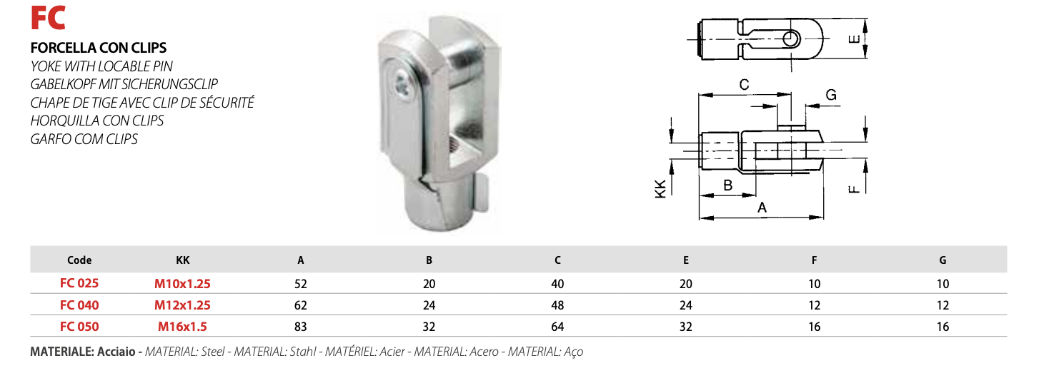 Front Rod Clevis - Image 2