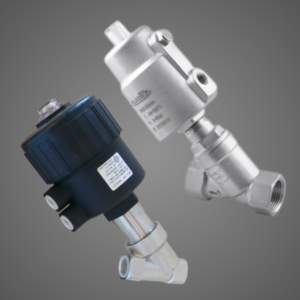 Angle seat valves