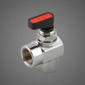 L Panel Mount Ball Valve